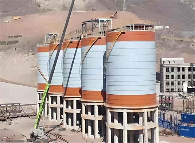 丹棱高架钢板仓